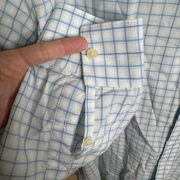 Original Penguin Shirt Mens XXL Button Down Plaid Heritage Slim Fit - Picture 7 of 12